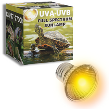 Carica l'immagine nel visualizzatore di Gallery, Bombilla UVB 3.0 25W y 50W - Luz Solar de Espectro Completo para Reptiles y Anfibios