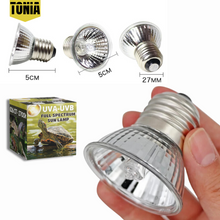 Carica l'immagine nel visualizzatore di Gallery, Bombilla UVB 3.0 25W y 50W - Luz Solar de Espectro Completo para Reptiles y Anfibios