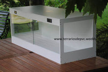 Carica l'immagine nel visualizzatore di Gallery, Terrario completo pvc reptiles ventanas tortugas rusa sulcata pardalis (6748939059399)