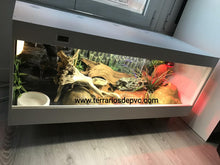 Carica l'immagine nel visualizzatore di Gallery, terrario pvc pogona completo para reptiles (6748939223239)
